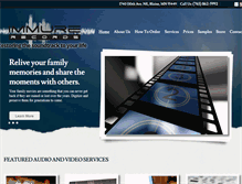Tablet Screenshot of immurerecords.com